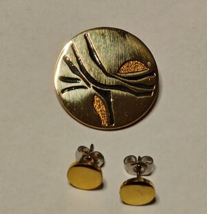 New Vintage De Passille Sylvestre Jewelry Set